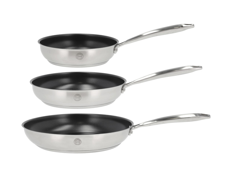 Pillivuyt Gourmet Stegepandesæt 3 dele, Roya